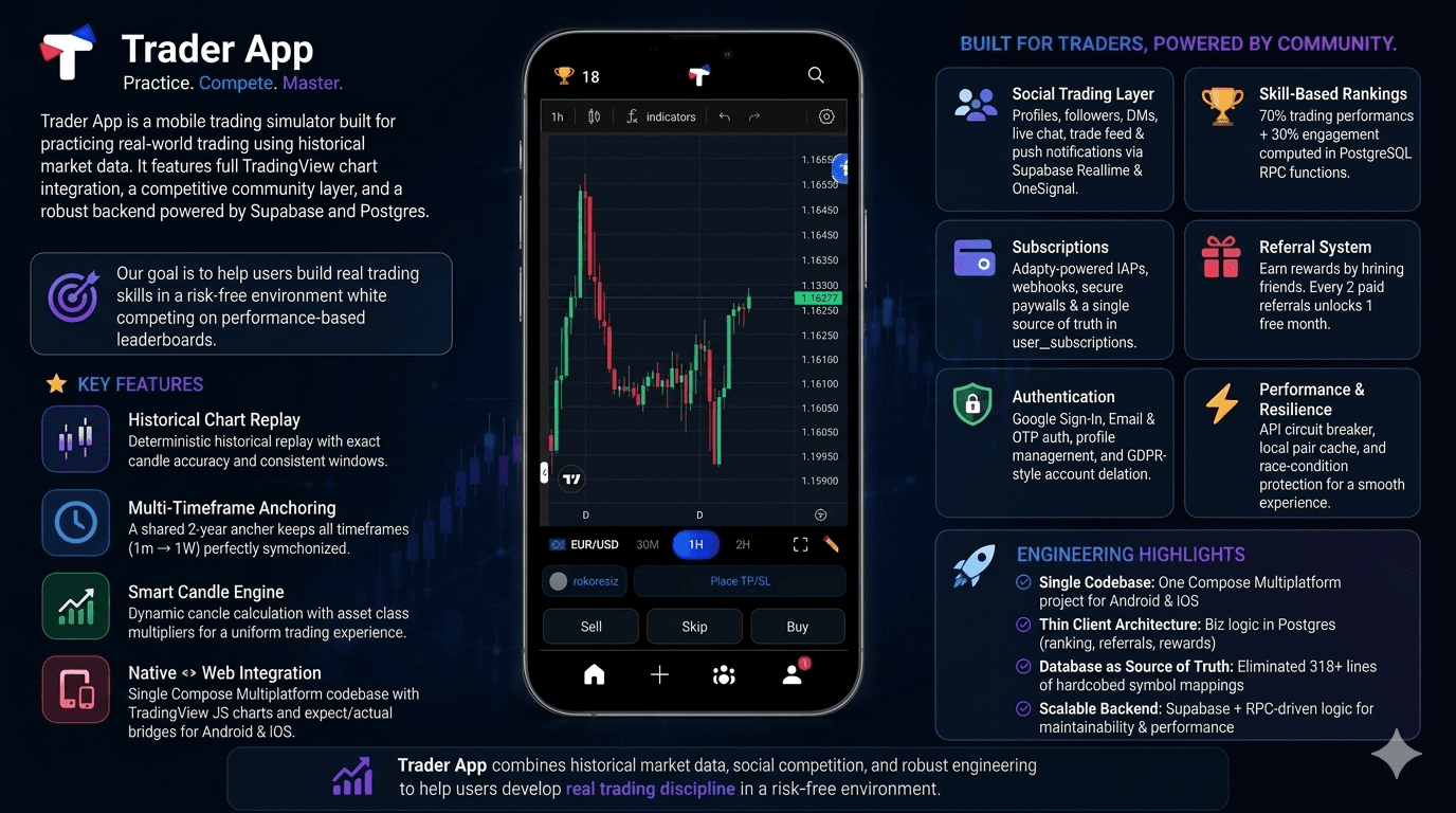 Trader App — Cross-Platform Trading Simulator